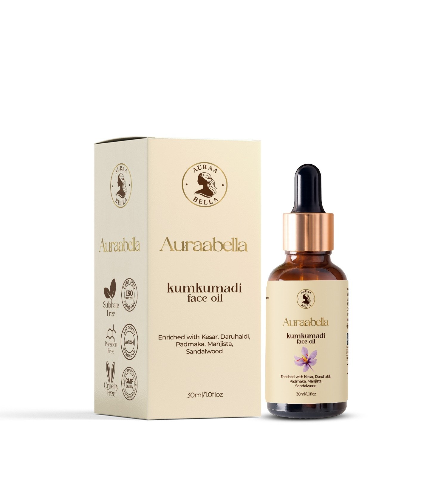 Auraabella Kumkumadi Face Oil - Image 3
