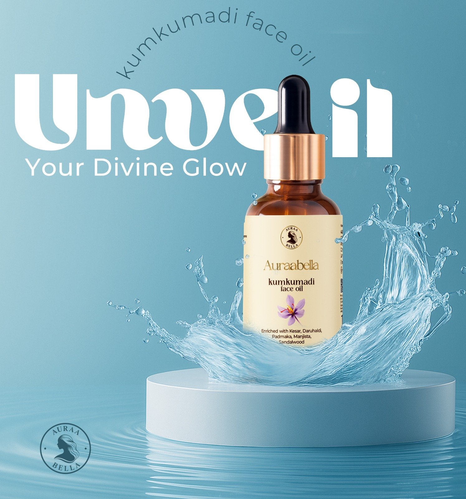 Auraabella Kumkumadi Face Oil - Image 4